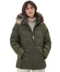 Women's Barbour Midhurst Quilted Jacket - Deep Olive