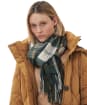 Women's Barbour Hailes Tartan Scarf - Ancient Tartan