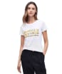 Women's Barbour International Originals Tee - White