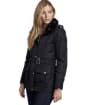 Women's Barbour International Outlaw Waterproof Jacket - Black