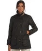 Women’s Barbour Fiddich Waxed Jacket - Navy