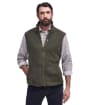 Men's Barbour Langdale Fleece Gilet - Olive