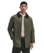 Men's Barbour Heritage Liddesdale Quilted Jacket - Olive