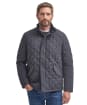 Men's Barbour Shoveler Quilted Jacket - Navy