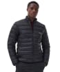 Men's Barbour International Tourer Reed Quilted Jacket - Black