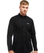 Men's Barbour International Kinetic Shirt - Black