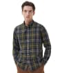 Men's Barbour Edgar Tailored Shirt - Olive