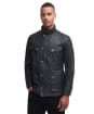 Men's Barbour International Duke Waxed Jacket - Sage