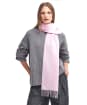 Women's Barbour Lambswool Woven Scarf - Lavender Haze