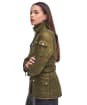 Women's Barbour International Polarquilt - Empire Green