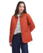 Women's Barbour Annandale Quilted Jacket - Spiced Pumpkin