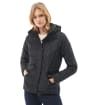 Women's Barbour Millfire Quilted Jacket - Black Classic