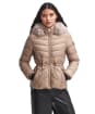 Women's Barbour International Island Quilted Jacket - Light Trench