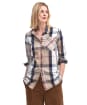 Women's Barbour Perthshire Shirt - Hessian Tartan