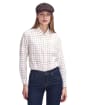 Women's Barbour Triplebar Check Shirt - CLOUD/SPICED PUM