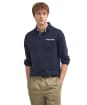 Men's Barbour Long Sleeve Corpatch Polo Shirt - NAVY/BLUE GRANIT