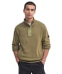 Flight Half Zip - Bleached Olive