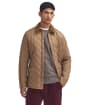 Men's Barbour Heritage Liddesdale Quilted Jacket - Sandstone