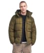 Haze Puffer - Military Olive