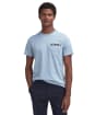 Men's Barbour Durness Pocket Tee - Cool Blue