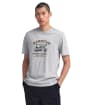 Cafe Graphic T - Grey Marl