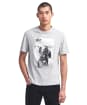 Lucas Graphic T - Grey Marl