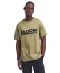 Otis Graphic T - Bleached Olive