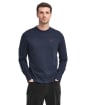 Ls Sports Tee - Navy