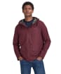 Men's Barbour Hooded Domus Waterproof Jacket - Bordeaux