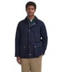 Men's Barbour Bedale Wool Jacket - NAVY/GREENLOCH