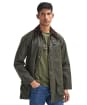 Men's Barbour Beaufort Waxed Jacket - Archive Olive