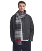 Barbour Inverness Tartan Scarf - Blue Granite