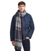 Barbour Carrbridge Tartan Scarf - Blue Granite