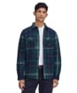 Men’s Barbour Tartan Cannich Overshirt - Green Loch