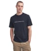 Men's Barbour International Motored T-Shirt - Black