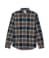 Navy / Green Check