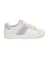 White / Smokey Blue