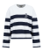 Cloud / Navy Stripe