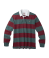 Forest / Burgundy Stripe