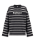 Dark Navy / Ecru Stripe