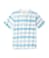 Teal / Ecru Stripe