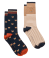Tan / Navy Fox