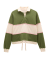 Green / Cream Stripe
