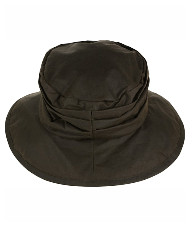 Women's Barbour Waxed Sports Hat - Olive