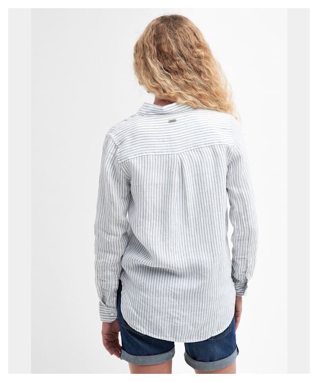 Women's Barbour Marine Shirt - Chambray Stripe