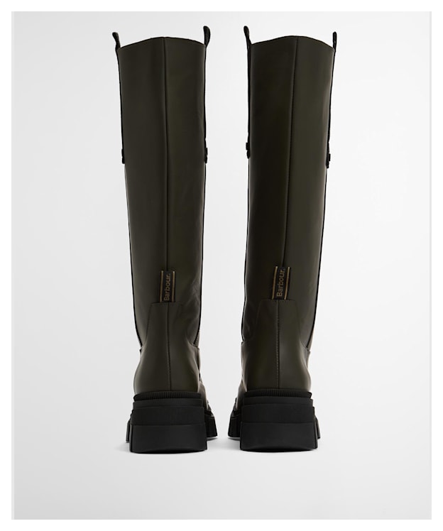 Women's Barbour Saidie Tall Boots - Olive