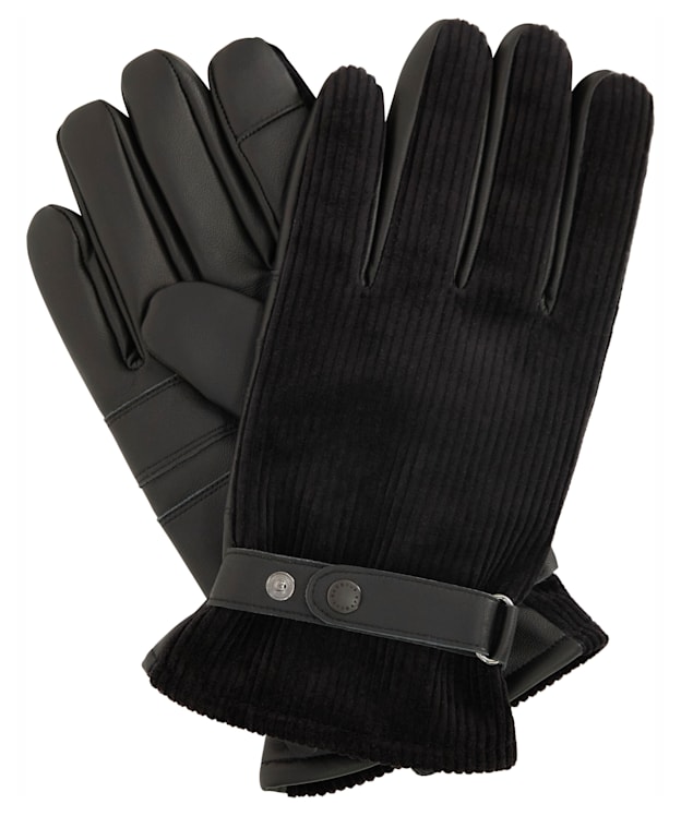 Men's Barbour Nelson Gloves - Black
