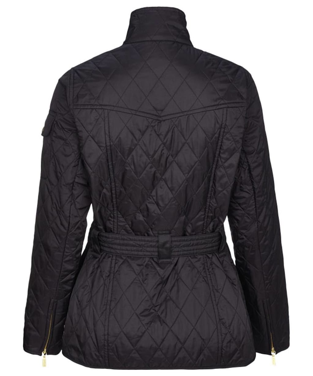Women's Barbour International Lightweight Quilted Jacket - Black