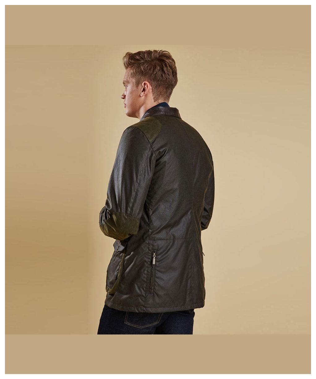 Men's Barbour Beacon Sports Jacket - Olive