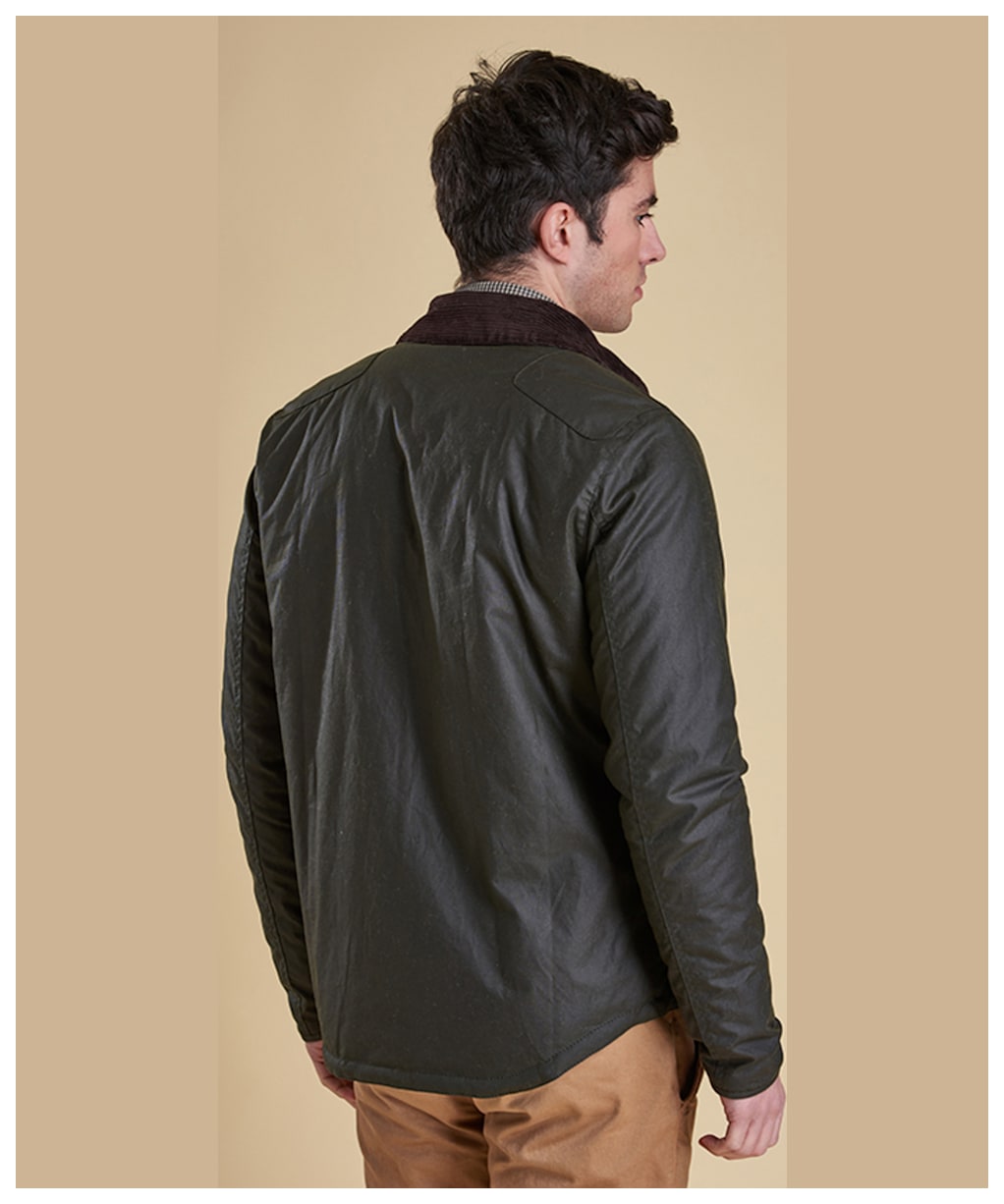 Men’s Barbour Reelin Wax Jacket - Sage